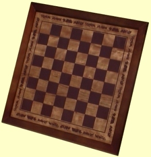 Cherry Framed Chessboards